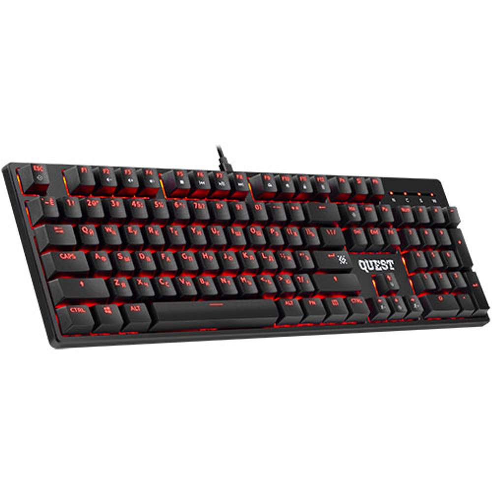 Клавиатура Defender Quest GK-596, USB, черная (механическая)