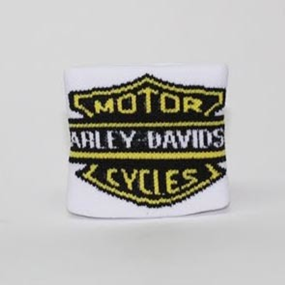 Напульсник Harley Davidson белый