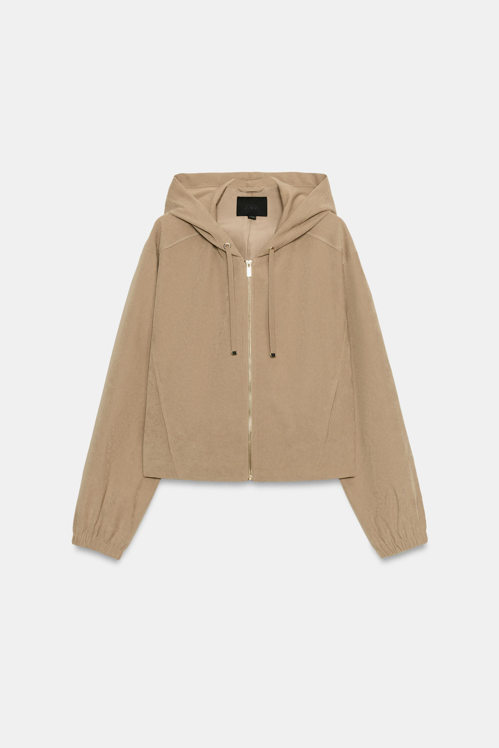 БОМБЕР С КАПЮШОНОМ — ZARA
