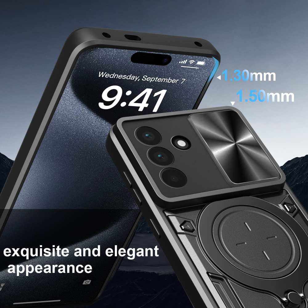Чехол с кольцом Big Ring Case для Samsung Galaxy A56