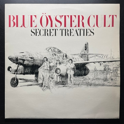 Blue Öyster Cult ‎– Secret Treaties (Голландия 1982г.)