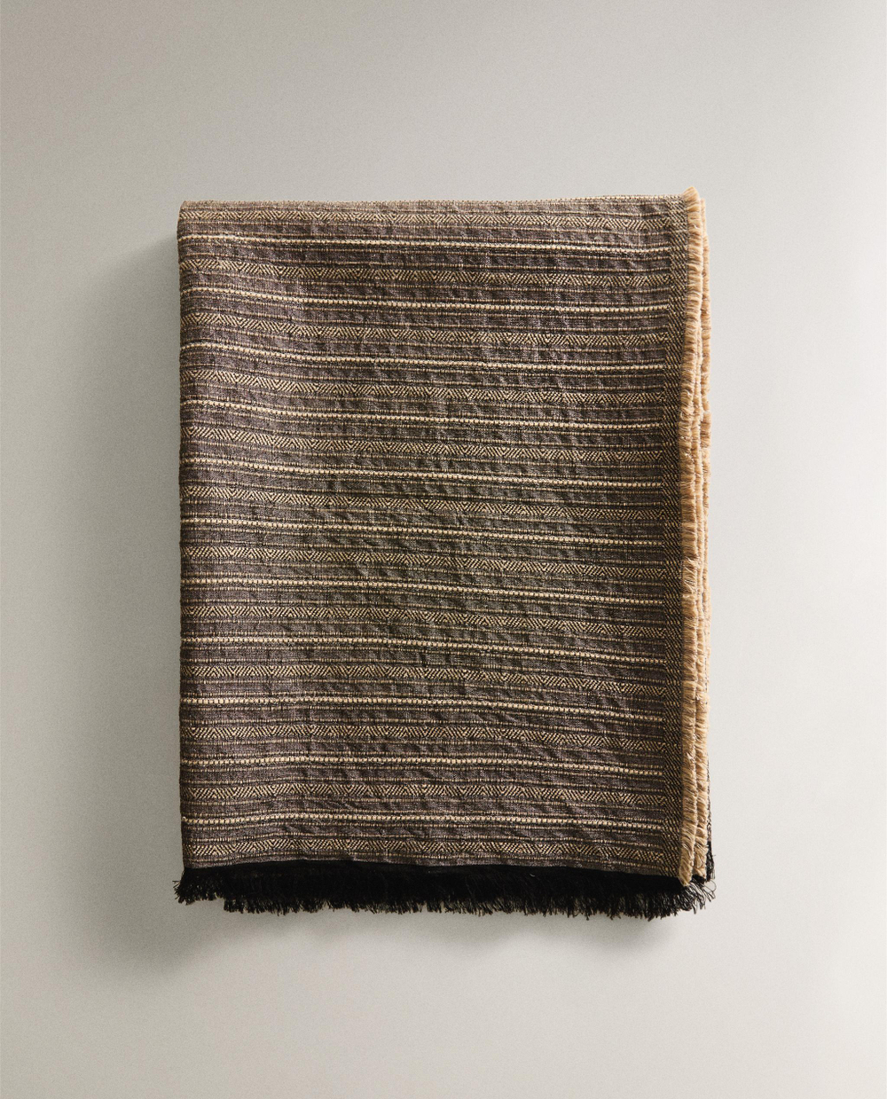 плед из хлопка Zara Home, фото 5