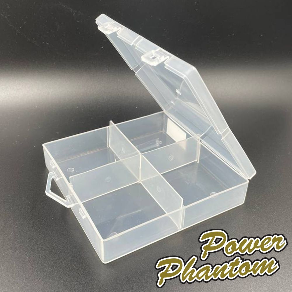 Плетеный шнур для рыбалки Power Phantom PE4 110м многоцветный #1.5, 0.2мм, 9.9кг, (мультиколор / multicolor) 4 жильная плетенка для троллинга и фидера + коробочка для снастей. Товар уцененный
