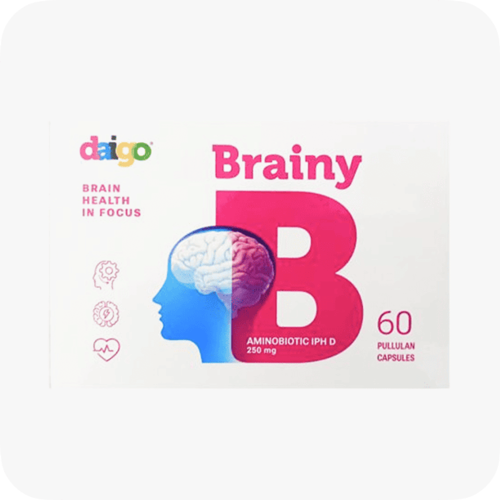 Daigo Brainy | Комплекс с пептидом хлореллы для нервной системы, 60 капсул
