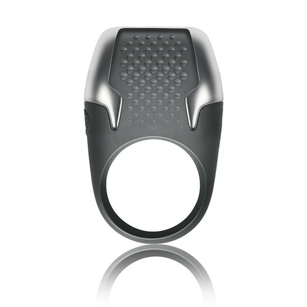 Серое эрекционное кольцо Climaximum Tyro