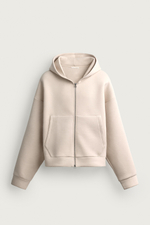 ХУДИ ИЗ ТЕХНИЧЕСКОЙ ТКАНИ НА МОЛНИИ — ZARA