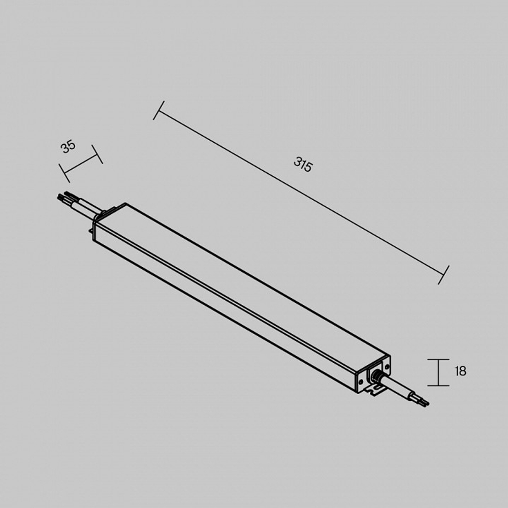 Блок питания Maytoni Led Strip Блоки питания 48В 832003
