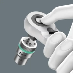 Набор с трещоткой 8006 SC 1 Zyklop Hybrid-, привод 1/2", метрический, 13 предметов WERA 05004090001