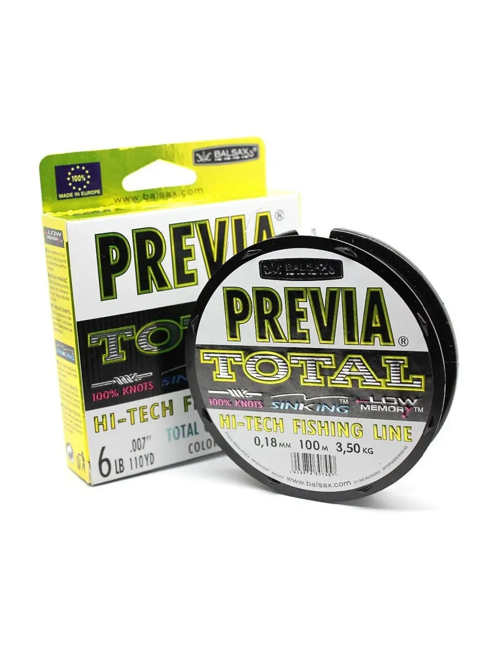 Леска для рыбалки Previa 0.28