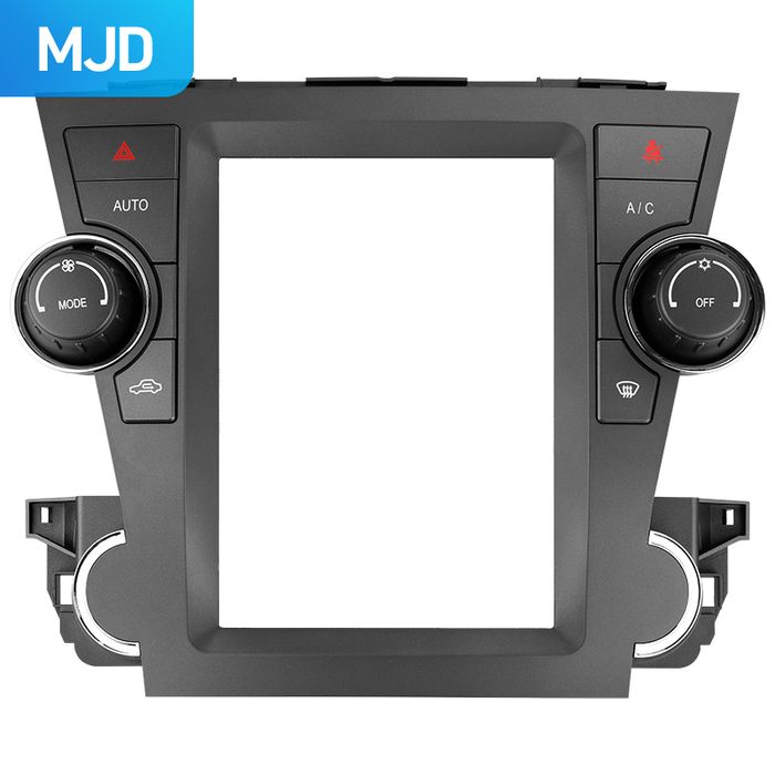 Магнитола для Toyota Highlander 2 XU40 2007-2013 (без JBL) - Teyes TPRO 2 монитор 9.7" QLED в стиле "Тесла" на Android 10, Быстрая, 4G SIM-слот