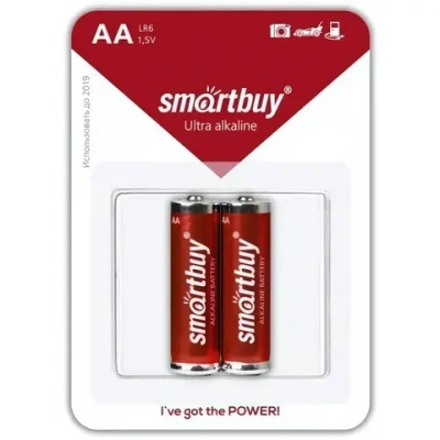 Батарейка LR 6 SmartBuy 2xBL (24/240)#