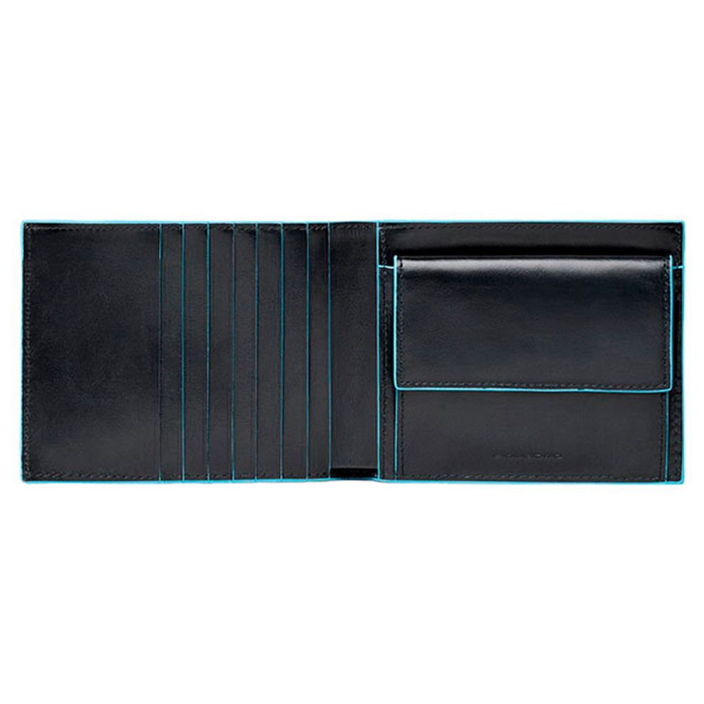 Кошелек мужской Piquadro Blue Square черный кожа (PU1239B2R/N) 2