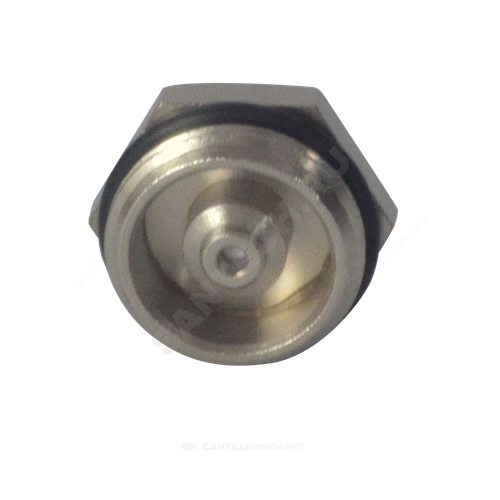 Кран Маевского ручной латунь Ду 20 Ру10 G3/4" НР с колпачком Ogint