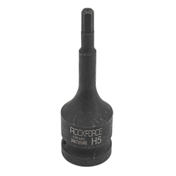 Головка-бита 6-гранная ударная 5мм,1/2'' RockForce RF-24407805MPB
