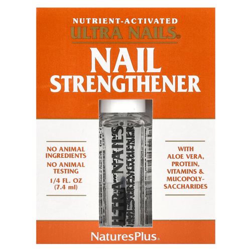 NaturesPlus, Ultra Nails®, средство для укрепления ногтей, 7,4 мл (0,25 жидк. унции)