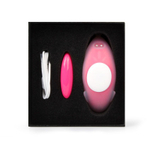 Розовый вибростимулятор Panty Vibrator для ношения в трусиках (Цвет: розовый)