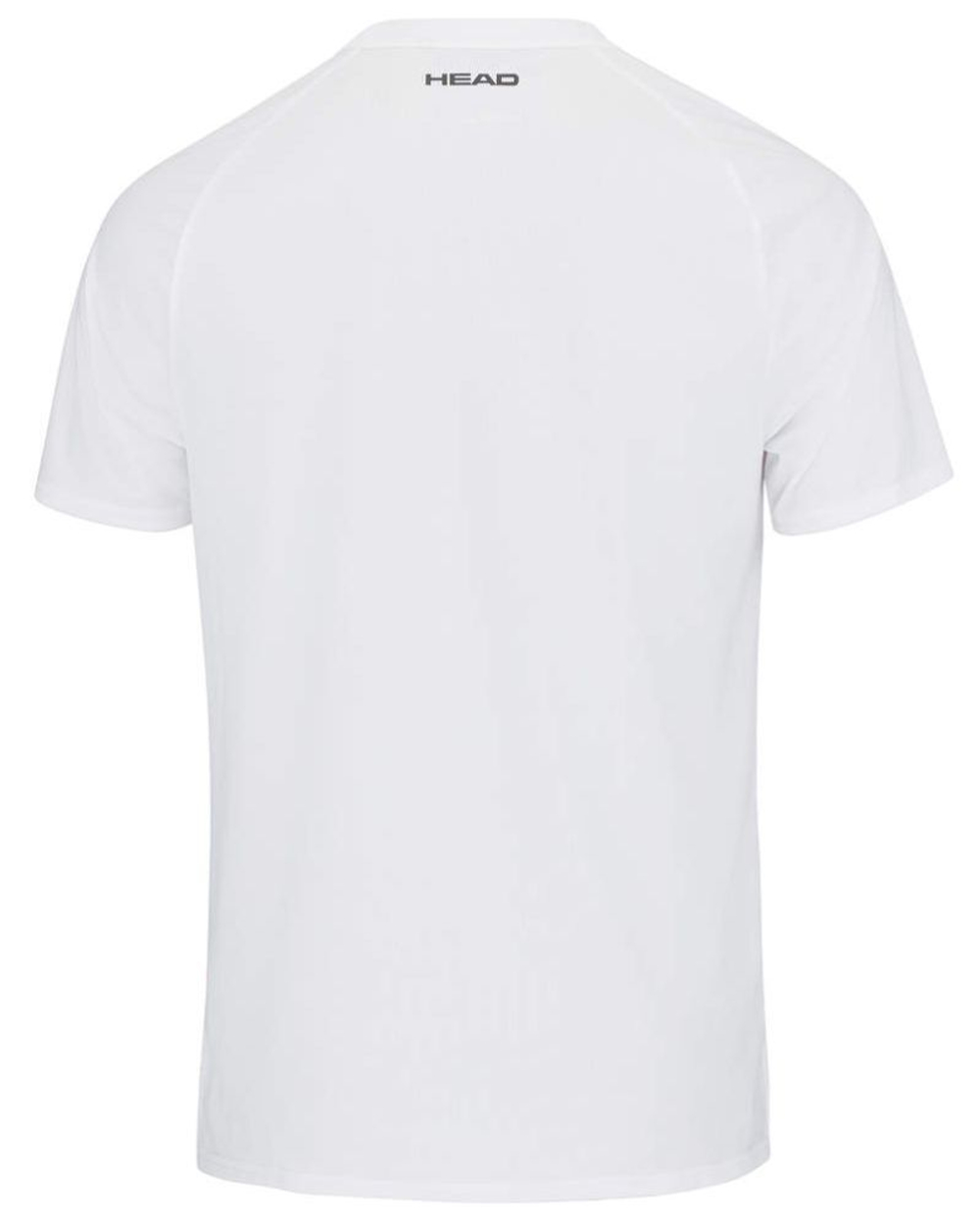 Мужская теннисная футболка Head Topspin T-Shirt - white/print vision