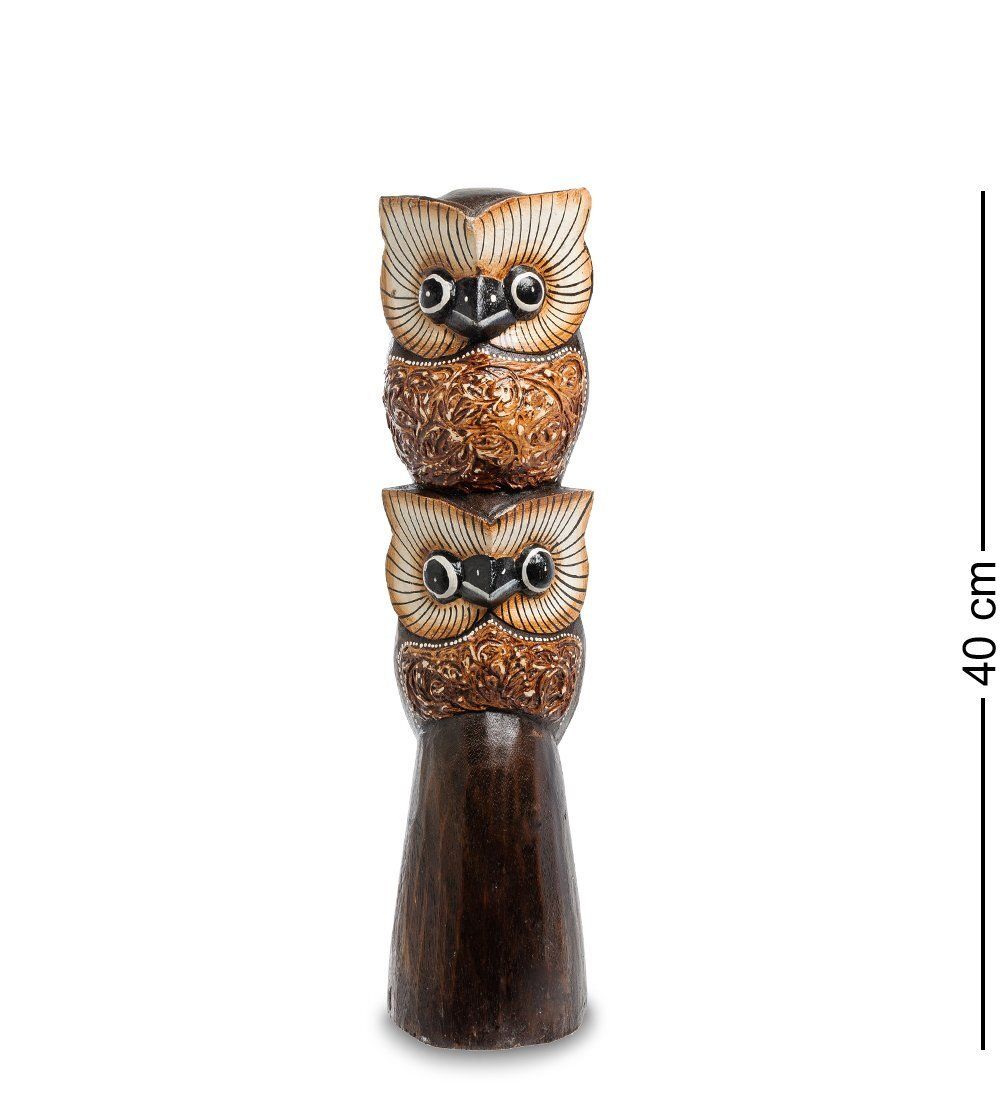 Decor and Gift 99-438 Статуэтка «Пара сов» (албезия, о.Бали)