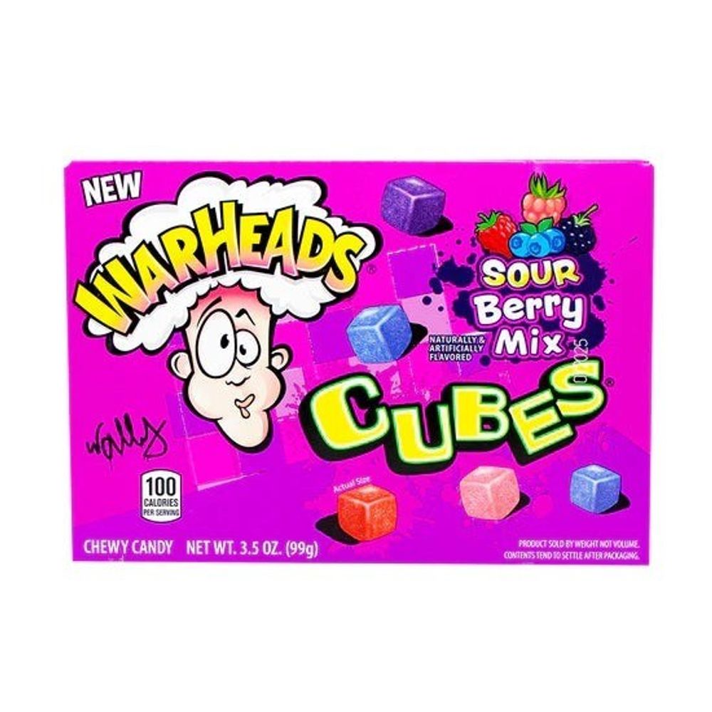Мармелад Warheads Berry Cubes 99гр