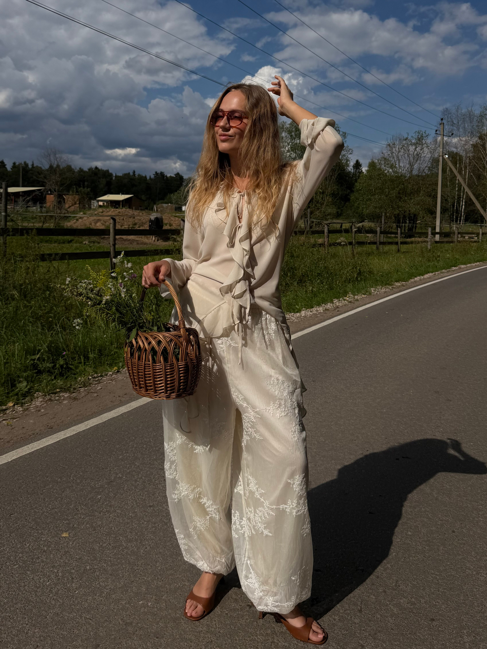 Брюки Аладдины Бохо