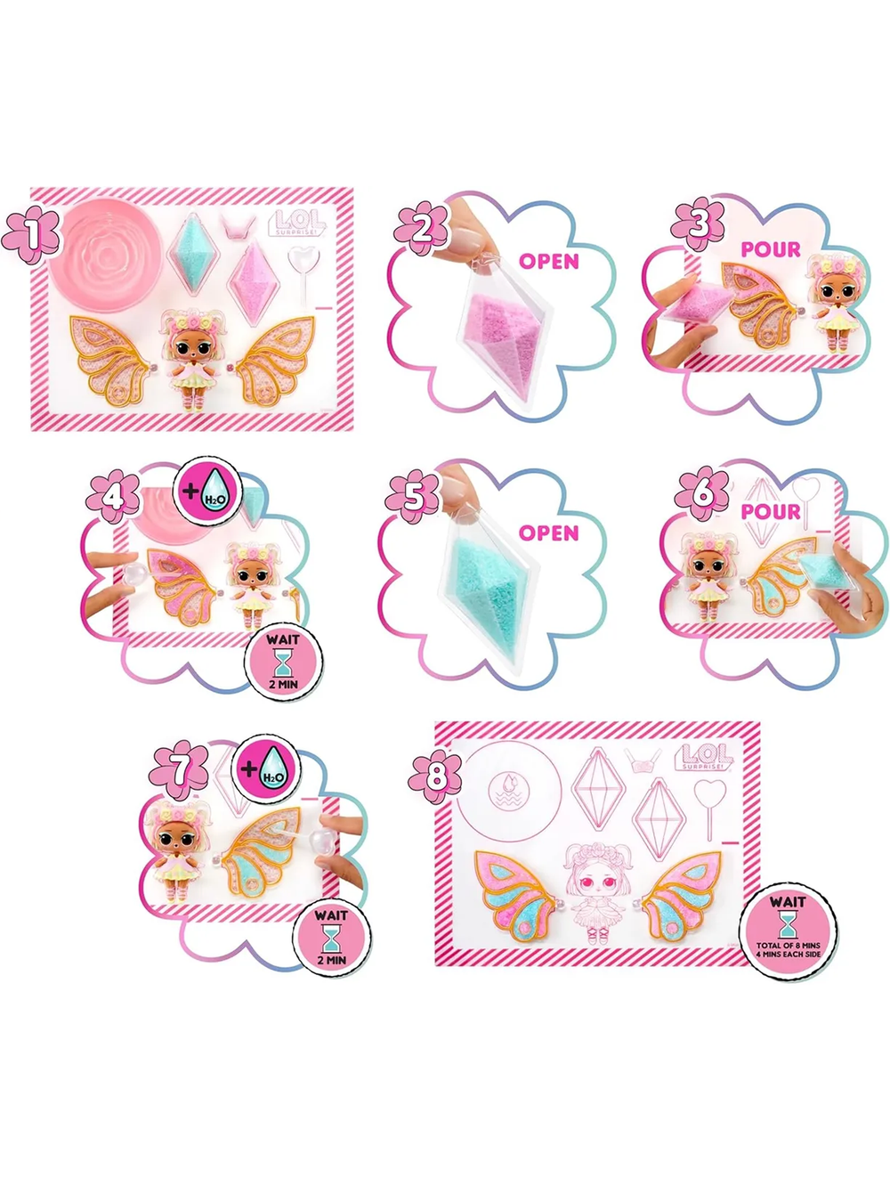 Игрушка в шаре ЛОЛ Сюрприз Фейри Тотс 523918EUC | L.O.L. Surprise Fairy Tots | кукла-сюрприз MGA Entertainment | 4+