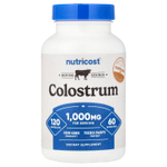 Nutricost, Молозиво, 120 капсул (500 мг на капсулу)