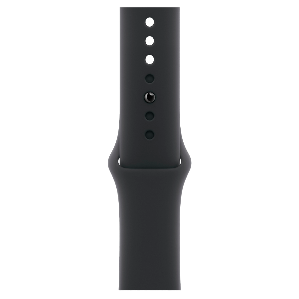 Умные часы Apple Watch Series 11 GPS, 46mm, Rose Gold Aluminium Case with Black Sport Band, M/L