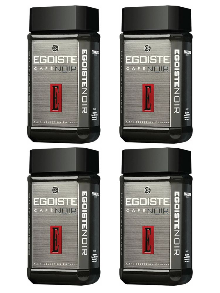 Кофе растворимый Egoiste Noir 100 г x 4 шт