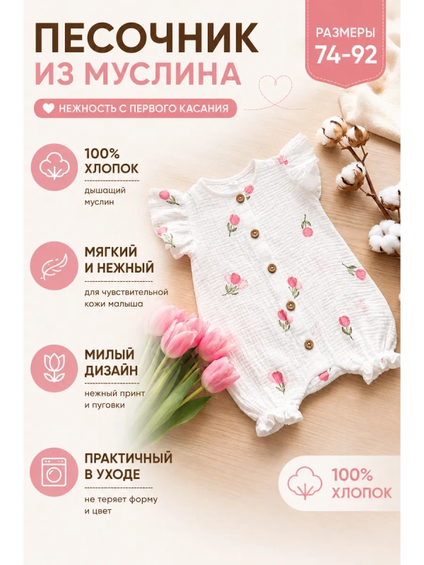 Песочник муслиновый