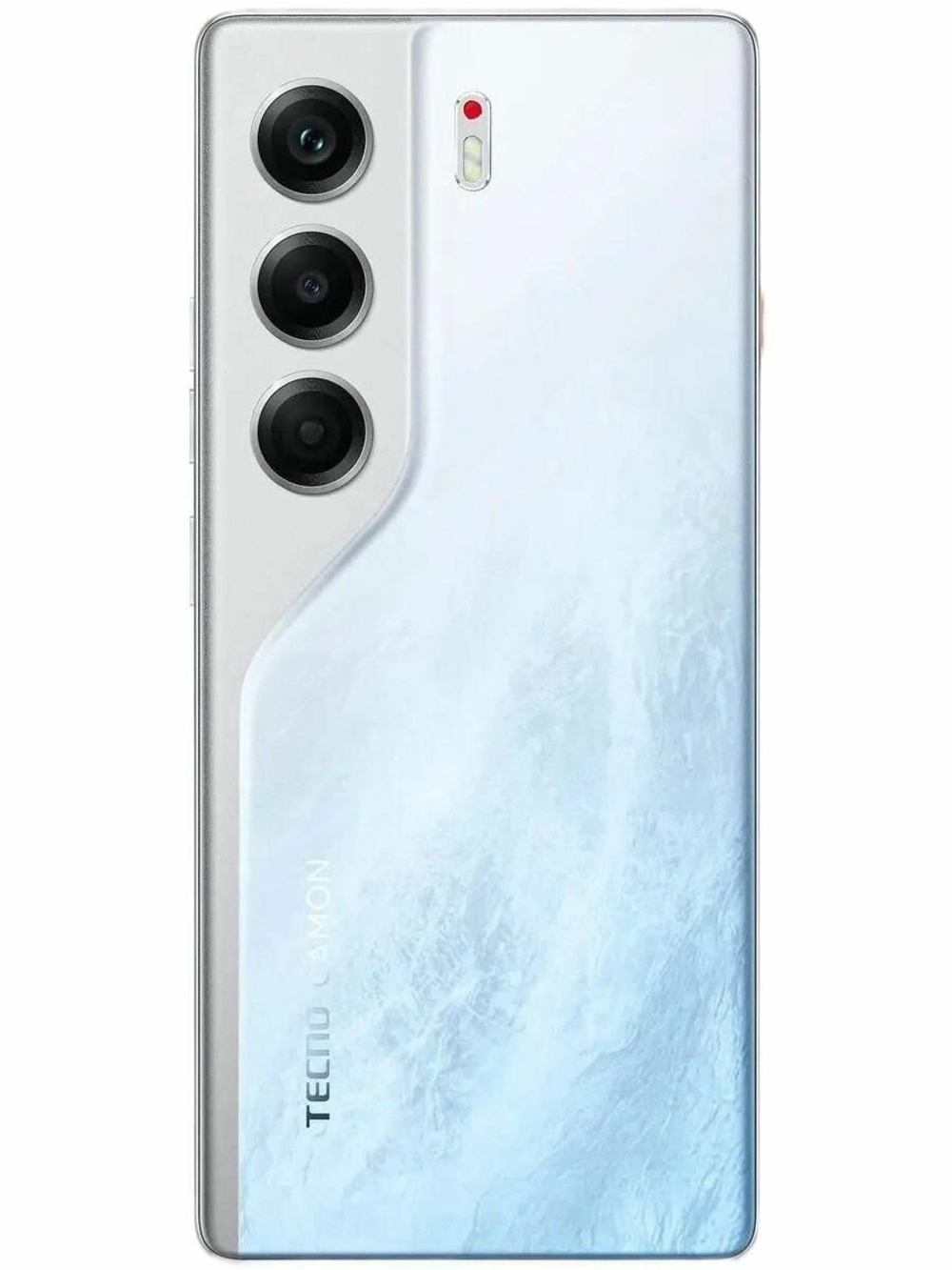 Смартфон TECNO CAMON 40 12/256ГБ, 6.78", AMOLED, 50МП, белый (Glacier White)