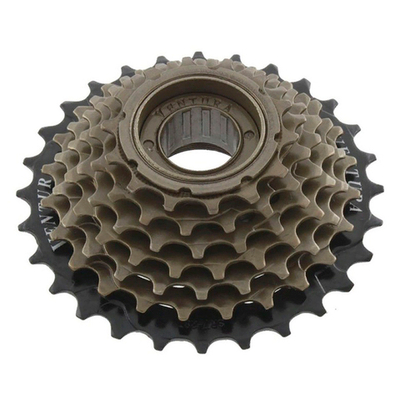 Кассета трещ. 5ск.  5х14-28 черно-коричн. HG-копия SHIMANO-совместимая VENTURA