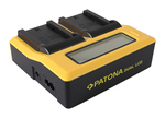 Зарядное устройство Patona Dual LCD USB для 2х аккумуляторов Sony NP-FZ100