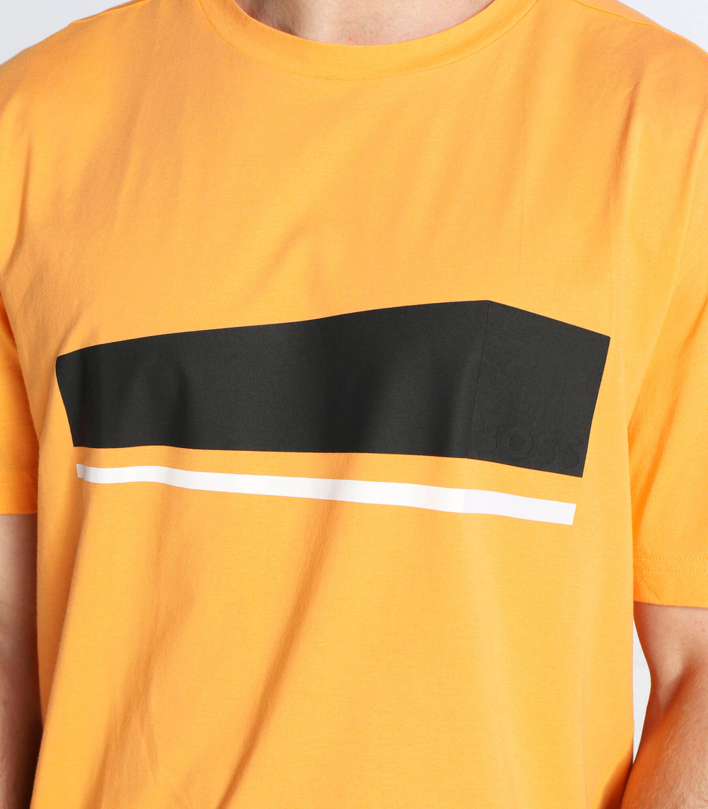 футболка tee 3 BOSS GREEN - оранжевый(50477252)