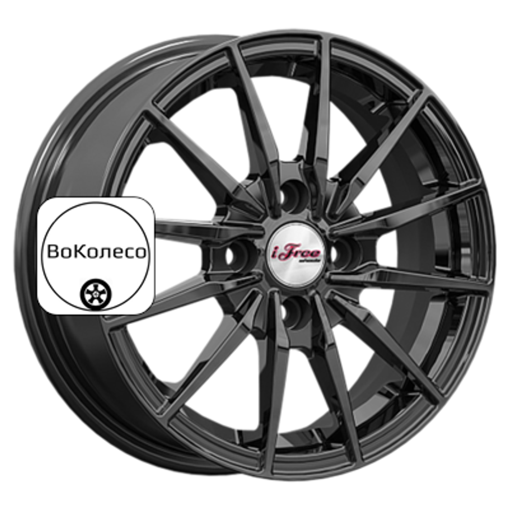 5,5x14/4x114,3 ET40 D66,1 Финчер (КС1119) BK iFree
