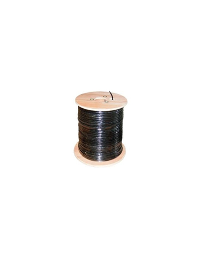 REXANT (01-0144) Кабель FTP CAT5e 4 пары (305м) 0.51 мм OUTDOOR + ТРОС*1