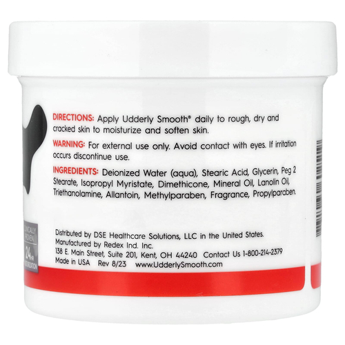 Udderly Smooth, крем для рук и тела, для огрубевшей и сухой кожи, оригинальная формула, 283 г (10 унций)