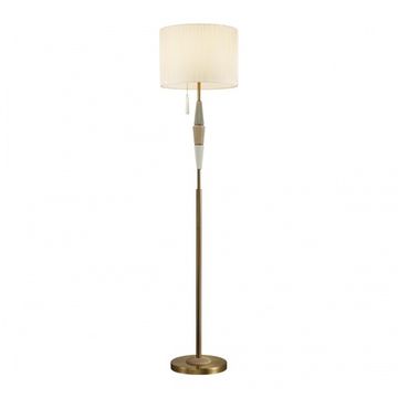 Торшер 1*E27 5403/1FA коричневый/кремовый CLASSIC Latte Odeon Light Exclusive