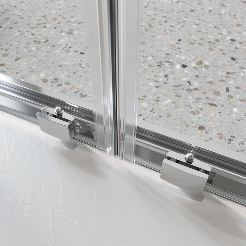 Дверь в проём BelBagno LUCE-BF-2-140-C-Cr