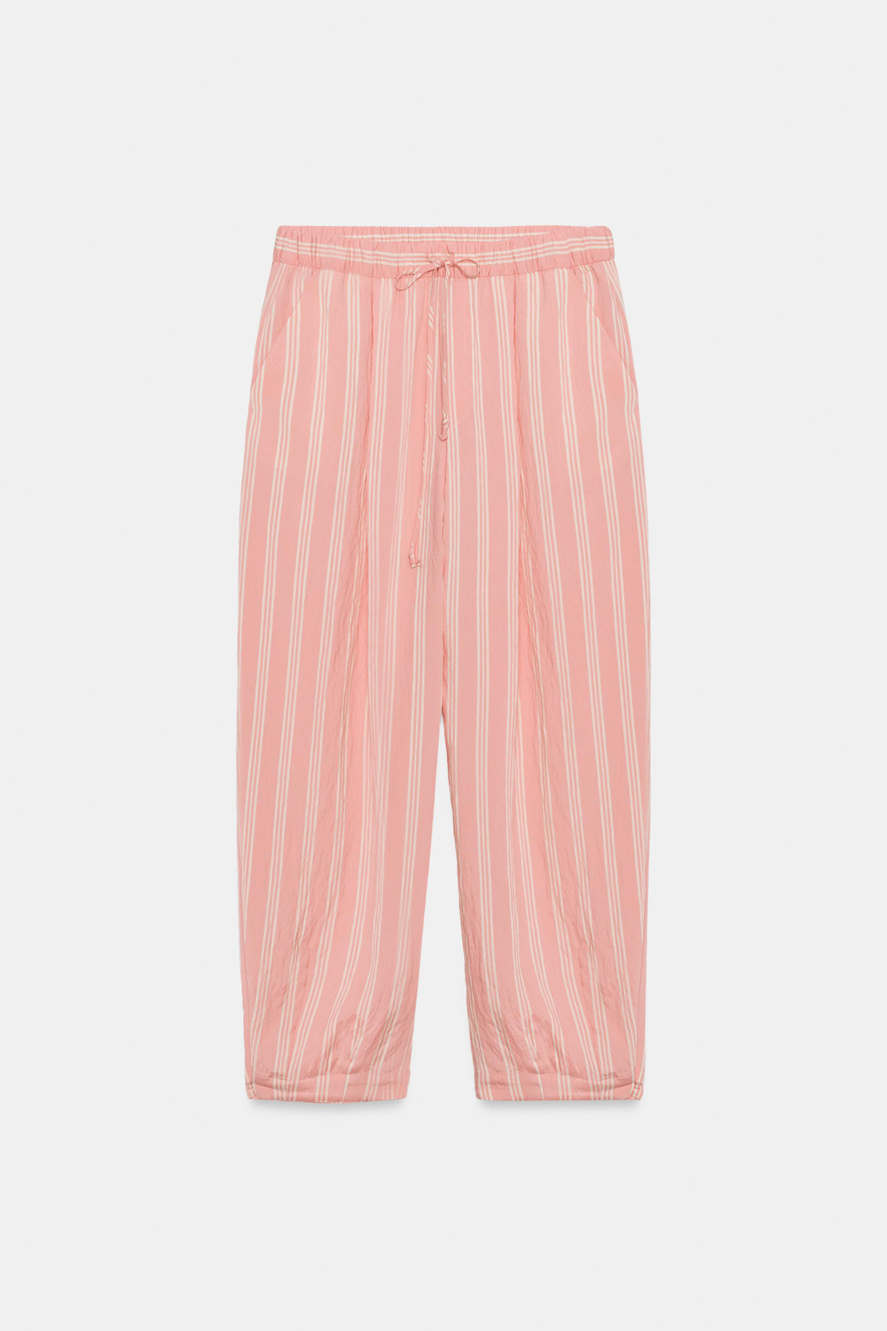 БРЮКИ-БАЛЛОНЫ В ПОЛОСКУ — ZW COLLECTION — ZARA