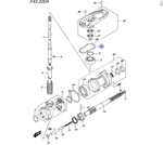 Уплотнение Suzuki DF40-DF60лс (оригинальный арт. 55122-88L00)
