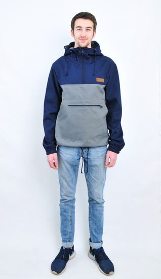 Анорак ANTEATER anorak cotton navy