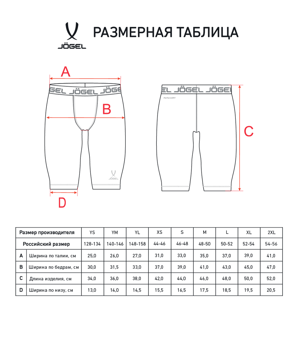 Шорты компрессионные Camp PerFormDRY Tight Short JBL-1300-091, темно-синий/белый
