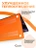 Чехол накладка Gurdini для Macbook Air 13.6" 2022 (A2681) пластик матовый Orange