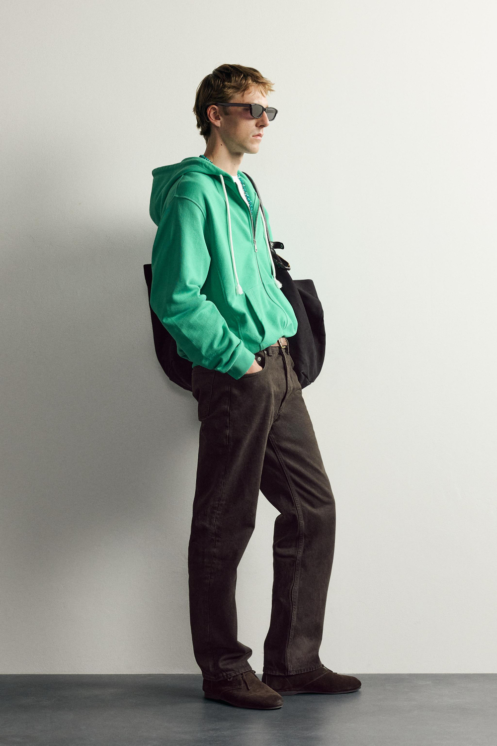 ХУДИ СВОБОДНОГО КРОЯ AARON LEVINE X ZARA — ZARA