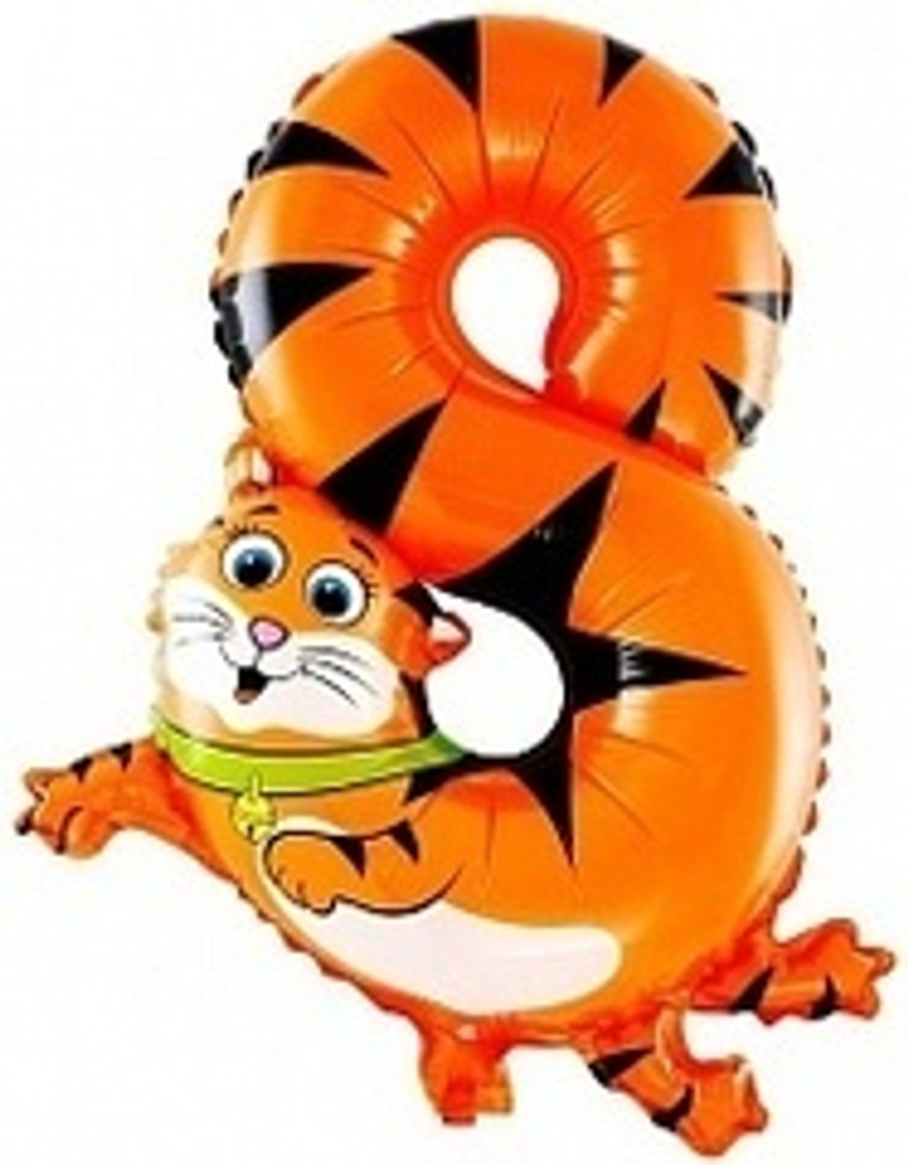 К Цифра 8 Кот (16''/41 см)