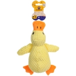 Игрушка для собак «ЗООГРАД», утка, 1 пищалка, 22*6,5*7см / 66гр (лейбл)