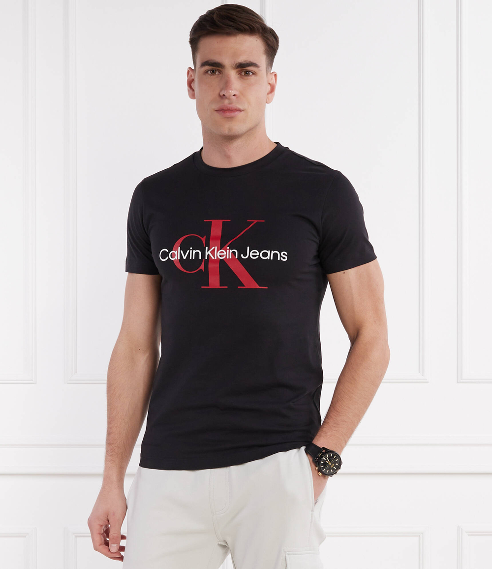 Футболка CORE MONOLOGO CALVIN KLEIN JEANS - черный(J30J320935)
