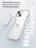 Чехол накладка iPhone 15 6.1" Gurdini Alba Series Protective with Magsafe Clear