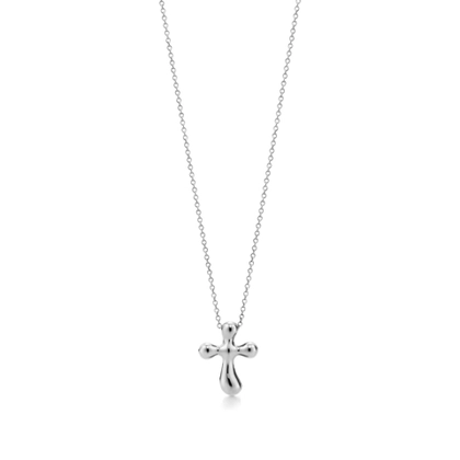 Подвеска из серебра Tiffany💠 cross pendant, В наличии 💝