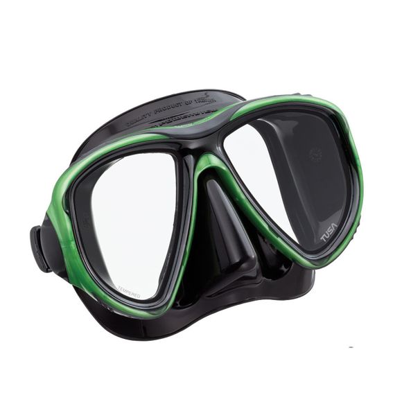 Маска TUSA Sport UMR-24 черный/зеленый